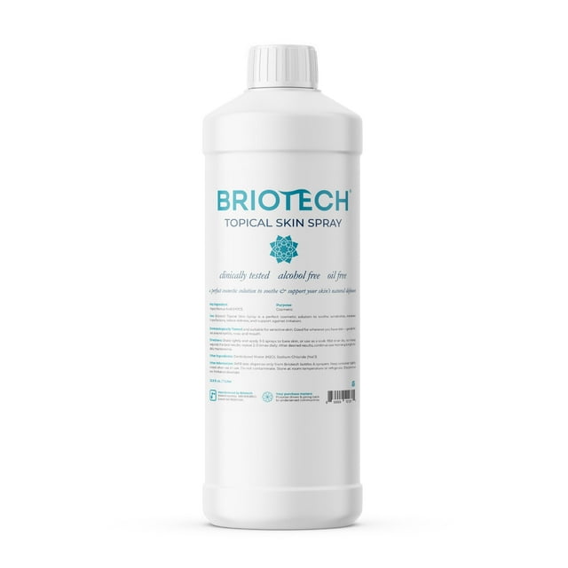 Spray para piel BRIOTECH, recambio de ácido hipocloroso tópico, 1 litro