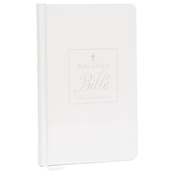 Pre-Owned KJV, Baby's First New Testament, Hardcover, White, Red Letter, Comfort Print: Holy Bible, King James Version Hardcover