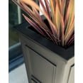 thumbnail image 6 of Veradek Brixton Tall 28" Plastic Planter - Black, 6 of 12