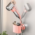 thumbnail image 4 of onlyliua para El Hogar Secador de Pelo Ajustable Mano, Soporte para Secador de Pelo Montado En La Pared con Colgador de Cable, Organizador Flexible para Baño con Secador de Pelo, 4 of 6