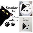 thumbnail image 2 of MYG Cute Cat Wall Stickers Creative Funny Cat PVC Self Adhesive Decals Sticker, 2 of 9