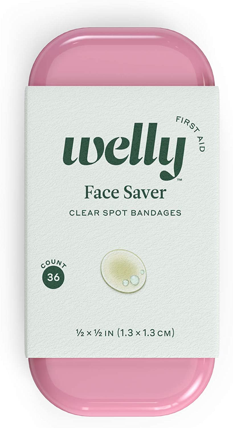 Welly Face Saver Clear Spot Bandages, Hydrocolloid Bandages