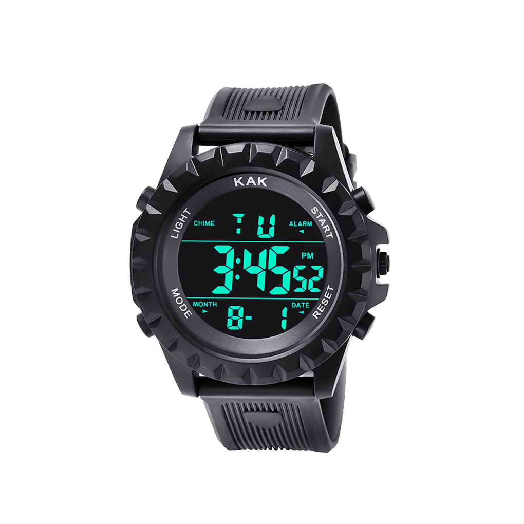 Waterproof Sports Watch LED Backlight Fashion Alert Wristwatch Digital 
