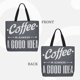 thumbnail image 2 of Fotbe Coffee Is Always A Good Idea Bolsa Tote con Estampado para Mujer, Bolsos con Cremallera, Bolsa de Hombro Casual de Gran Capacidad con Bolsillos Internos, 2 of 7