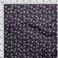 thumbnail image 4 of oneOone Polyester Spandex Black Fabric Floral Sewing Fabric By The Yard Printed Diy Clothing Sewing Supplies 56 Inch Wide, 4 of 5