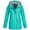 Green, variant on LoyisViDion Women Solid Rain Jacket Outdoor Plus Size Waterproof Hooded Raincoat Windproof Blue 16(XXL)