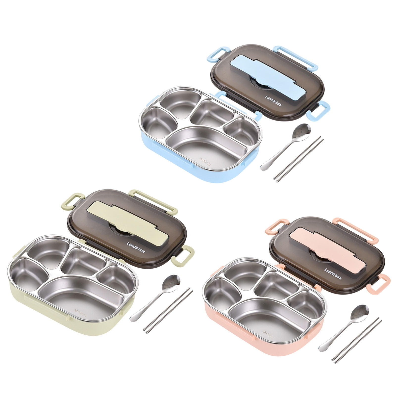 Under $5,Bento Box Adult,Bento Box Adult Lunch Box,BPA Free Food Storage Container,Thermal Insulation Bento 5 Cells
