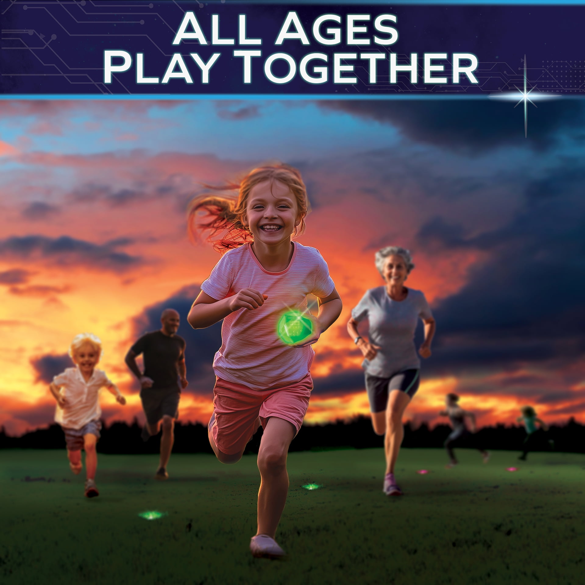 Glow in the Dark Capture the Flag | Ages 8+, 4-16+ Players