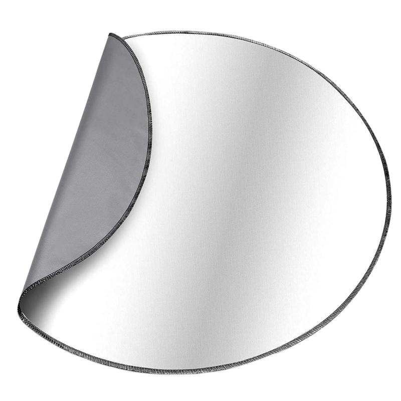 36inch Round Fireproof Mat for Outdoor Patio and Deck Fire Pit, Heat