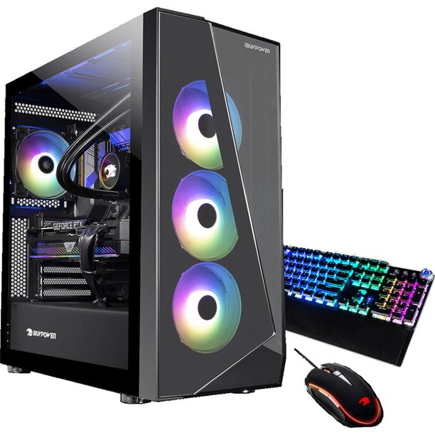 iBUYPOWER Pro Gaming PC Computer Desktop Slate5MR 243i (Intel Core i711700F 2.5 GHz, AMD Radeon