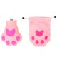thumbnail image 4 of KAKOWELY Bolsa refrescante de verano con forma de pata de gato (rosa), 4 of 5