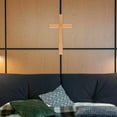 thumbnail image 6 of STRANDCHIC 1Pcs Wooden Wall Crosses And Crucifixes For Home Decor 11.79X6.88X0.59in Rustic Wood Entryway Wall Decor, 6 of 8