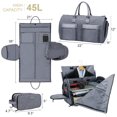 thumbnail image 2 of Bolsa de ropa Modoker Convertible con neceser gris 45L, 2 of 6