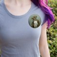 thumbnail image 2 of Mischievous Squirrel Pinback Button Pin, 2 of 5