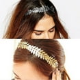 thumbnail image 7 of Besufy Women Hair Band,Punk Laurel Leaf Branch Leaves Headband Party Prom Hair Band Jewelry Gold, 7 of 7