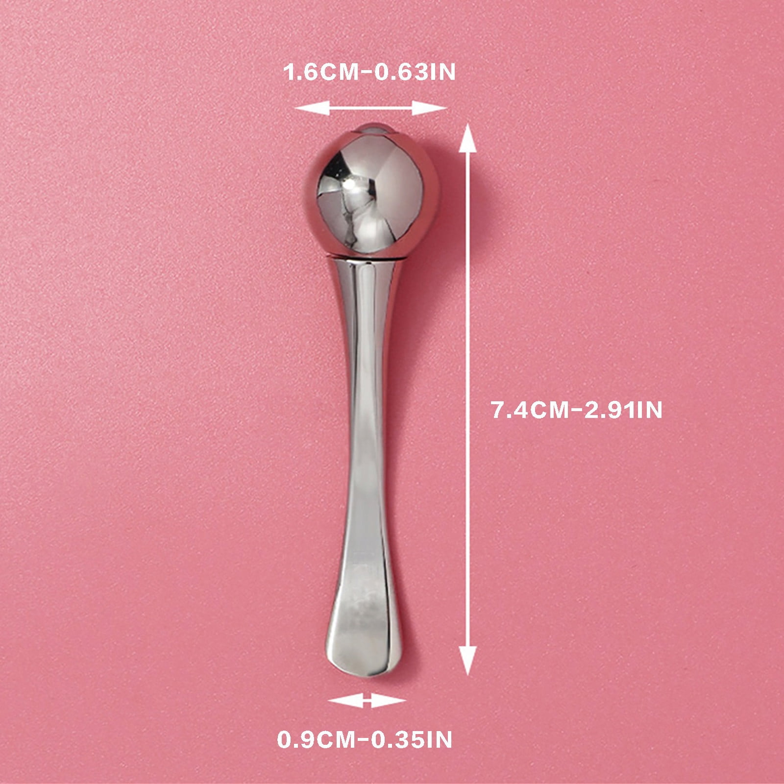 10Pcs Eye Cream Roller Ball, Fufafayo Eye Massage Roller Ball Anti-Wrinkle Eye Cream Applicator, Portable Zin-Alloy Face Tool for Puffiness Dark Circles Relief, Cosmetic Skincare Massage Stick for