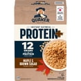 thumbnail image 1 of Quaker Protein+ Maple Brown Sugar Instant Oatmeal, 1 of 11