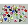 thumbnail image 4 of U8MO 500 Shiny Flatback Acrylic Faceted Flower Rhinestone Gems 8mm Color For Choice-Blue, 4 of 6