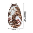 thumbnail image 2 of Sleeping Bag,Adorable Cats Envelopes Sleeping Bag,Cozy Warming Cat Sleeping Bag for Indoor Men & Women, 360° Wrap Cat Shape Hideaways Snuggle Sack for Sleeping Relax Play 74.8*31.5'', 2 of 6