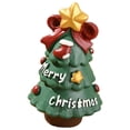 thumbnail image 2 of Colección de decoración de escritorio de alce navideño de Papá Noel, macetero artesanal, decoraciones para árboles de Navidad en miniatura para fiesta árbol de Navidad, 2 of 8