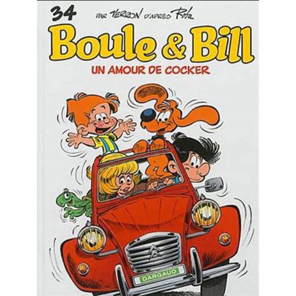 Pre-Owned Boule & Bill - Tome 34 - Un amour de cocker (Hardcover) 2505017093 9782505017097