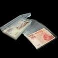 thumbnail image 3 of Allume 100 Pcs Porte-Argent en Papier Transparent avec Étui de Rangement, Protecteur de Billets, Collection de Billets de Banque, Sac Protecteur Transparent, 3 of 11