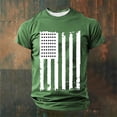 thumbnail image 2 of Mens Camisetas Deportes Casuales Manga Corta Impresa Cuello Redondo Suéter Blusa de Fitness Verano, 2 of 4