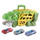 thumbnail image 1 of Camión de transporte de dinosaurios Strade Fareast Limited con figura de dinosaurio y 3 coches, 1 of 8