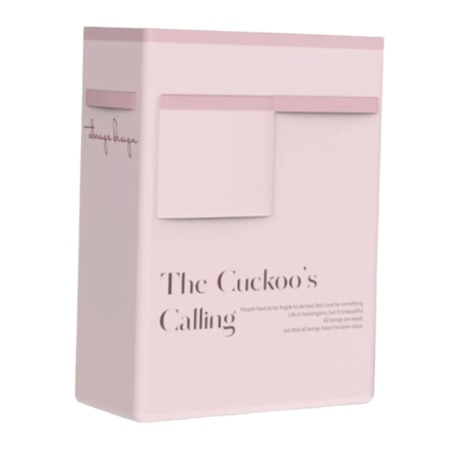 Fiocias Yoga Mat Storage Bin, Home Gym Storage Rack with Handle, Large Capacity Portable Pink
