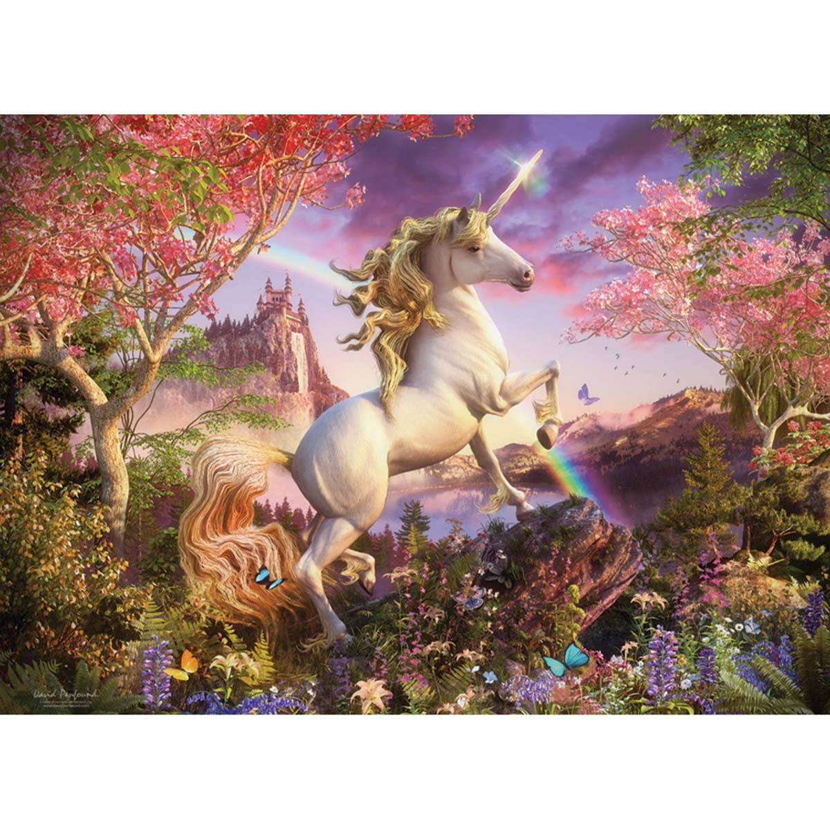 Adult Jigsaw Puzzle-Fantasy Horse-5000 Piece Jigsaw Puzzle Game for Preschool Children Learning Educational Family