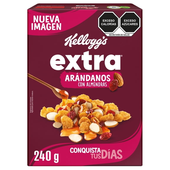 Cereal Kellogg's Extra Arándanos con Almendras 240 g