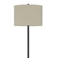 thumbnail image 2 of 62 Inch Metal Floor Lamp, Tray, Dimmer,  2 USB Ports, Bronze- Saltoro Sherpi, 2 of 5