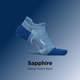 thumbnail image 2 of Feetures Plantar Fasciitis Relief Sock Light Cushion No Show Tab - Targeted Compression Sock for Women & Men - Sapphire , XLarge (1 Pair), 2 of 7