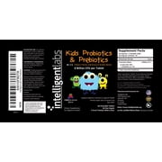 Intelligent Labs Kids Probiotics with Prebiotics, 6 Billion CFU, 60 Chewable Tablets (60-Day Supply)