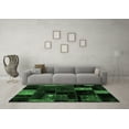 thumbnail image 3 of Ahgly Company Indoor Rectangle Patchwork Emerald Green Transitional Area Rugs, 8' x 12', 3 of 4