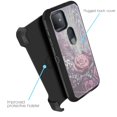 thumbnail image 3 of for T-Mobile Revvl 4+ Plus Phone Case Dual Layer Full-Body Rugged Clear Back Case Drop Resistant Shockproof Case with Built In Screen Protector, 3 of 4
