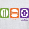 thumbnail image 3 of CafePress - Eat Sleep Surgical Technology Light T Shirt - Men's Classic Graphic T-Shirt, 3 of 4