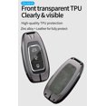 thumbnail image 5 of Key Fob Cover Compatible with Hyundai Palisade Elantra Kona Santa Fe Veloster Accent 2020-2023 3-5 Button Keychain Case Holder Protector, 5 of 8