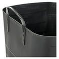 thumbnail image 5 of Exlonjet Flexible Tub Basket 25 Liter/6.6 Gallon Plastic Multifunction Storage Tote Bin with Handles, Black (6 Pack), 5 of 9