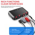 thumbnail image 2 of Inteprter Receptor compatible con Bluetooth Compatible con U-disk Play Conexión automática Puertos RCA duales Adaptador inalámbrico Dispositivo de Cables de audio/vídeo, 2 of 6