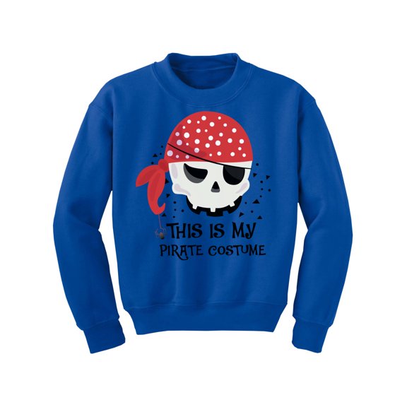 Awkward Styles Boys Halloween Youth Sweatshirt for Girls Pirate Crewneck Tops for Kids