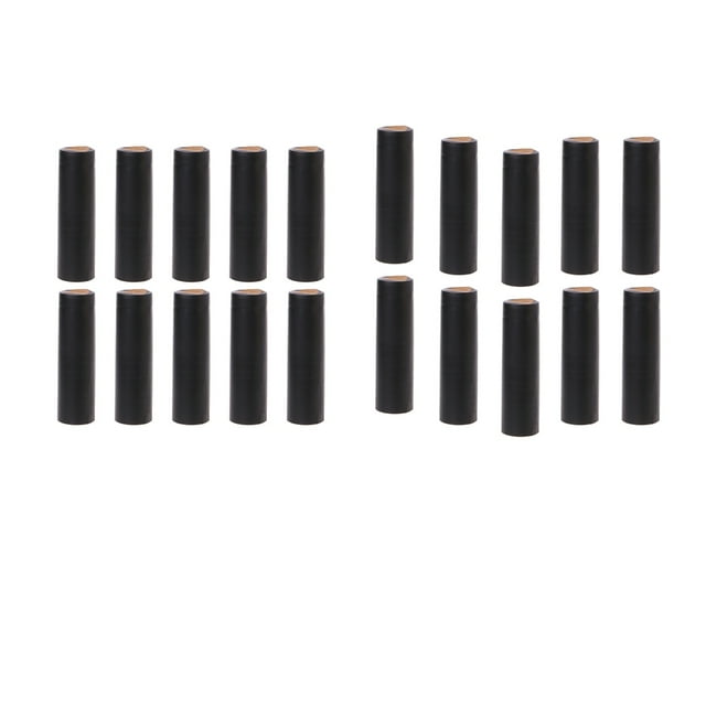 Cápsus termocontraíbles de de 200 piezas con de , para , negro 30 mm 32 mm Yotijar Cápsulas de botellas de vino retráctiles