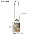 thumbnail image 2 of FORMRS Crossbody Bag for Women Quilted Travel Shoulder Cell Phone Purse with Chain Strap Handbag, Sunny Blooms, 2 of 7