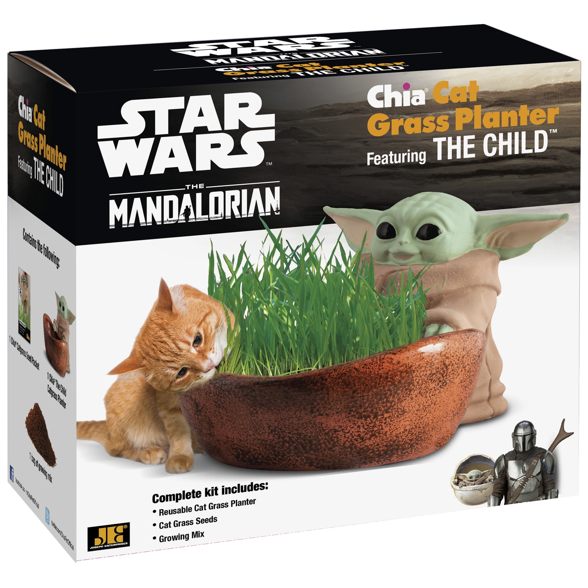Chia Pet® Star Wars™ The Mandalorian Decorative Planter, 1 ct - Ralphs