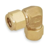 Parker 1/4" A-LOK Brass Union Elbow 4EE4-B