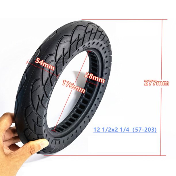 12 Inch Solid Tyre 12 1/2X2 1/4(57203) for EBike Scooter 12.5X2.125