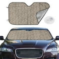 thumbnail image 2 of Balery Hand Drawn Snake Print Car Windshield Sun Shade,Windshield Sunshade for Car Pickup Truck SUV Accessories-Small, 2 of 7
