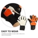 thumbnail image 3 of GOOHOCHY 1 par de guantes de portero de PU antideslizantes para entrenamiento de fútbol., 3 of 7