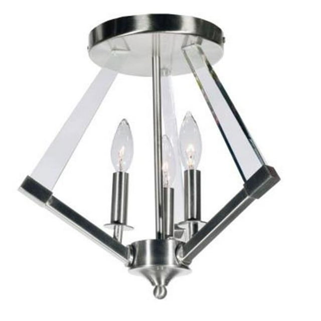 Radionic Salut Tech FM_ALT-153SF-PC_RHT 15 in. Altlass 3 Lumière Poli Chrome Montage Encastré
