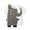 Gray, variant on KYAIGUO Kids Baby Boys Crewneck T Shirt Summer Breathable Soft Bottom Tops Toddler Cartoon Three-Dimensional Pullover Tees Shirt 1-8T
